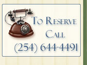 To Reserve, call 254-644-4491